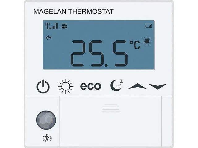Blossom-ic AT-3545 Funk-Raumthermostat Magelan Batterieversion AA 1,5V für Magel