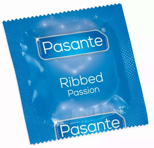 Preservativi Stimolanti Pasante Ribbed Passion Profilattici con Rilievi