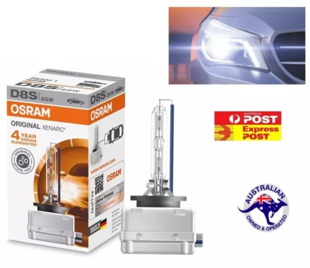 D8S OSRAM Genuine Original Xenarc 66548 12V 25W PK32d-1 HID Xenon Headlight Bulb