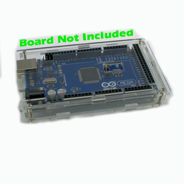 Arduino MEGA 2560 custodia acrilica guscio trasparente scatola computer trasparente