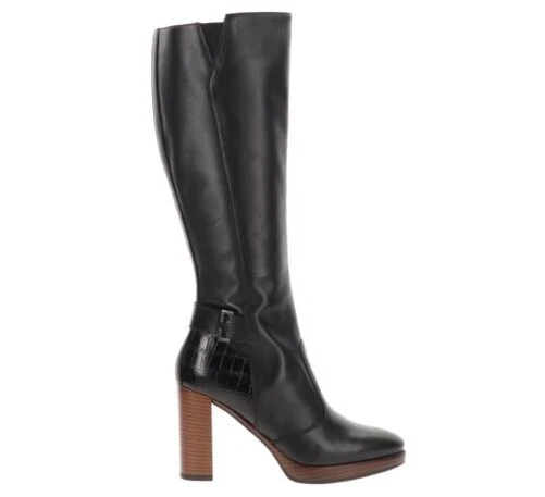 NeroGiardini Chaussures I308920D Bottes Femme en Cuir Fermeture à Glissière