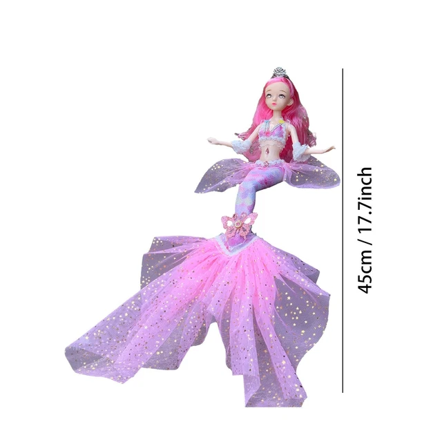 Little Mermaid Doll Toy Movie Inspired Classic Fashion Doll Princess Gifts 2