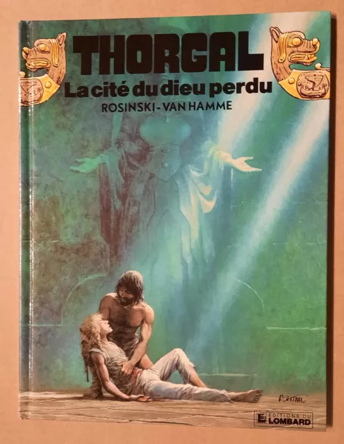 Rosinski Van Hamme THORGAL tome 12 La Cité du Dieu perdu EO TBE