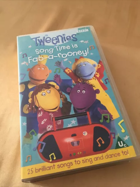 TWEENIES TIME IS Fab-A-Rooney! Kids Bbc Vhs Video Tested £5.99 ...