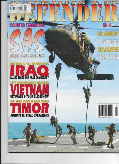 Australian & NZ Defender - #46 Winter 2004 - Timor Iraq Solomon Island- military