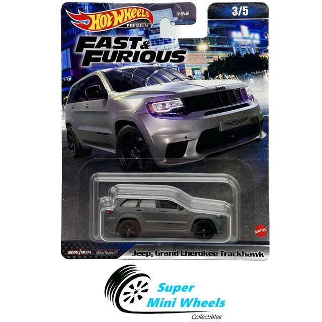 HOT WHEELS 2023 Fast and Furious Jeep Grand Cherokee Trackhawk (Gray