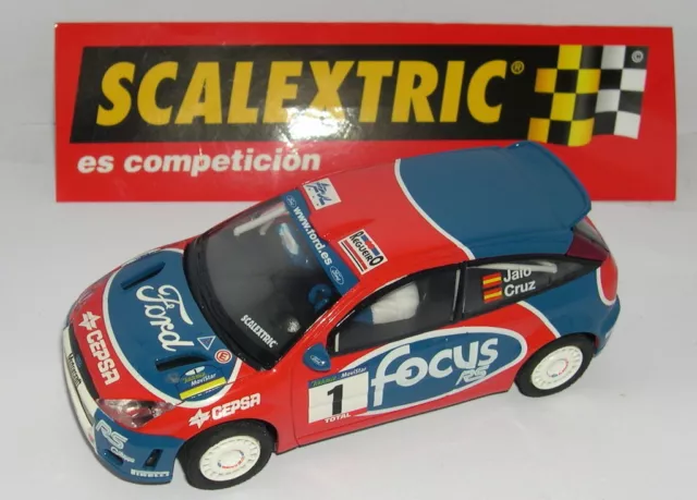 SCALEXTRIC ESPAGNE PLANETA Rallyes Mythiques Espagne Ford Focus Rs