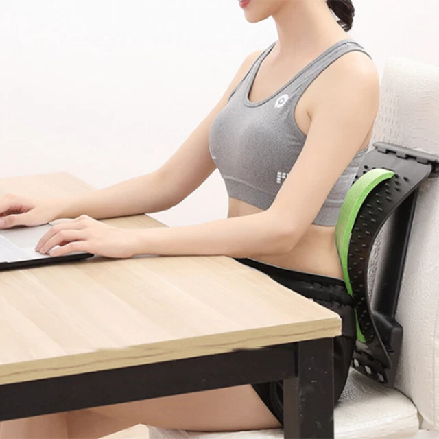 Soporte de espalda soporte de lordosis silla elástica asiento de coche masajeador fitness hepd saludable