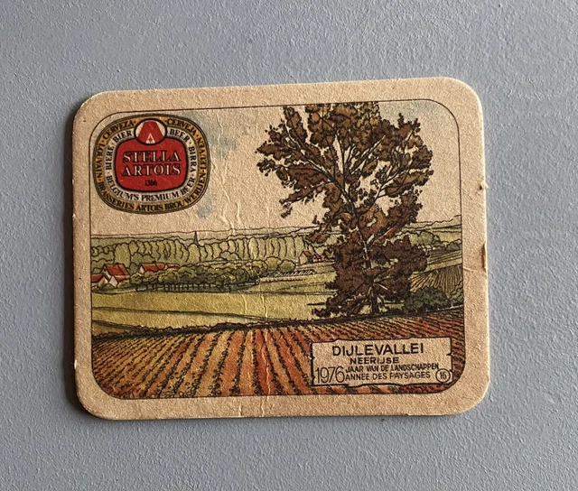 Lot De 12 Sous-bocks Officiels STELLA ARTOIS - Vintage En Carton - Fabriqués En Belgique