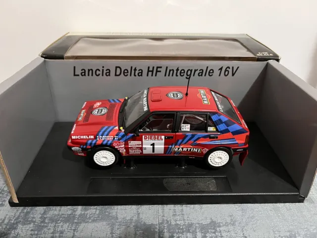 Lancia Delta Hf Integrale 16 V Martini, Winner Sanremo 89, Biason, Siviero