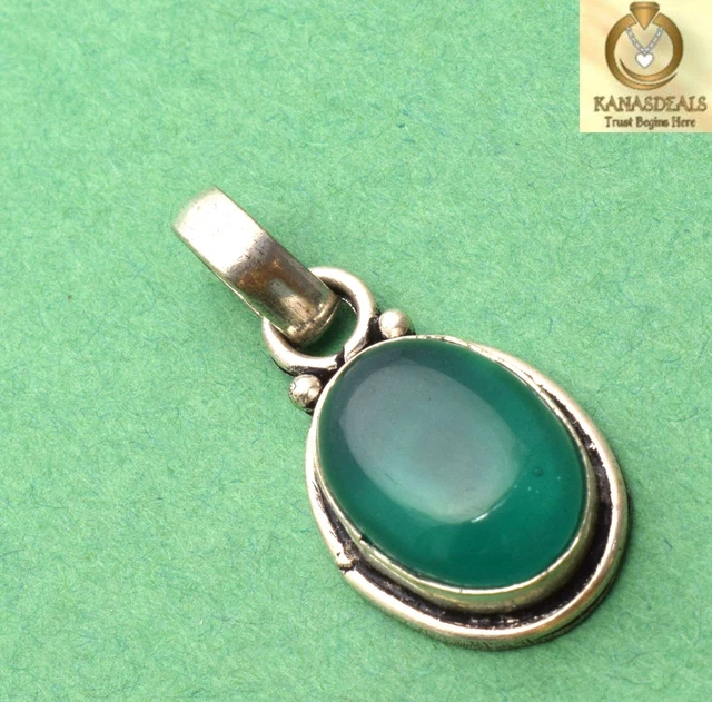 Green Onyx Plated Pendant Jewellery Magnificent 6 GM Lowest Priced @0.99-64211
