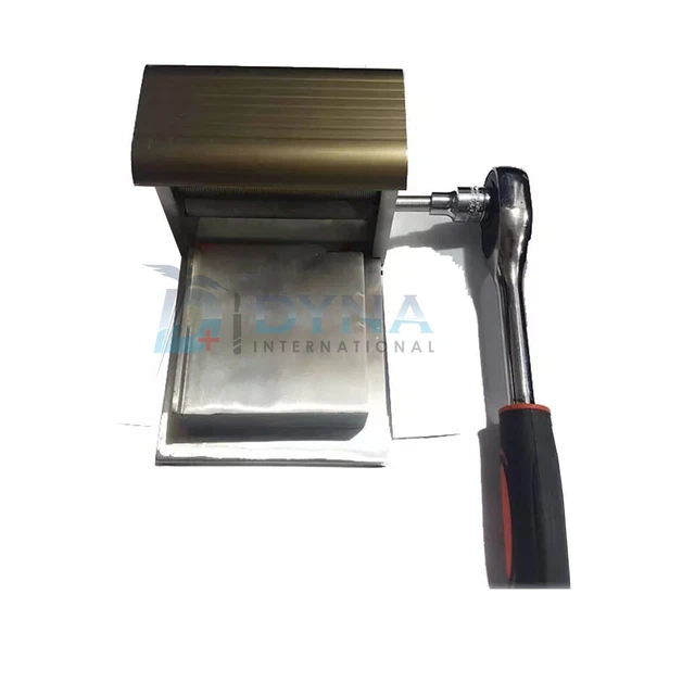 Manuel d'instruments Skin Graft Mesher avec plaques de support de greffe