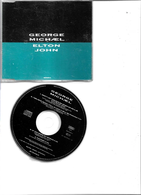 GEORGE MICHAEL ELTON John Maxi Cd Don T Let The Sun Go Down On Me EUR 5 ...