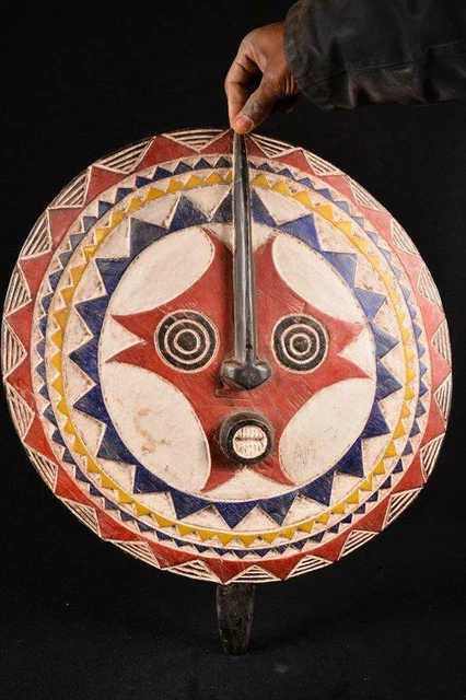 18458 African Old Bwa / Sun Mask / Mask Burkina Faso
