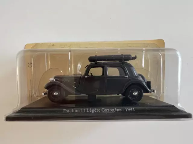 Citroën Traction 11 Légère Gazogène (1941) - 1/43 Parfait état