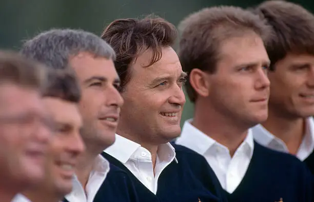 Some of the members of the United States Ryder Cup Team Tom Kite, - Old Photo