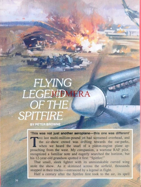 Avión Die Cast A Escala, Supermarine Spitfire | Cuotas sin interés