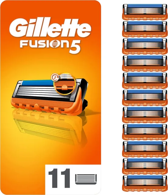 11X Gillette Fusion5 ProGlide ProShield Replacement Razor Blades Refills Genuine 2