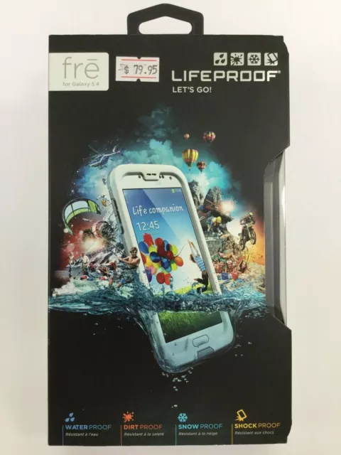 LifeProof Fre Waterproof Phone Case for Samsung Galaxy S4 AU Sellers GENUINE