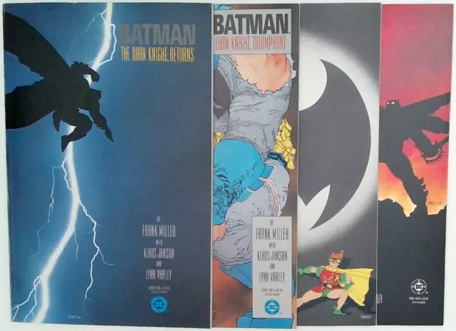 Batman Dark Knight Returns #1-4 [First Printing] (DC 1986) Complete Frank Miller