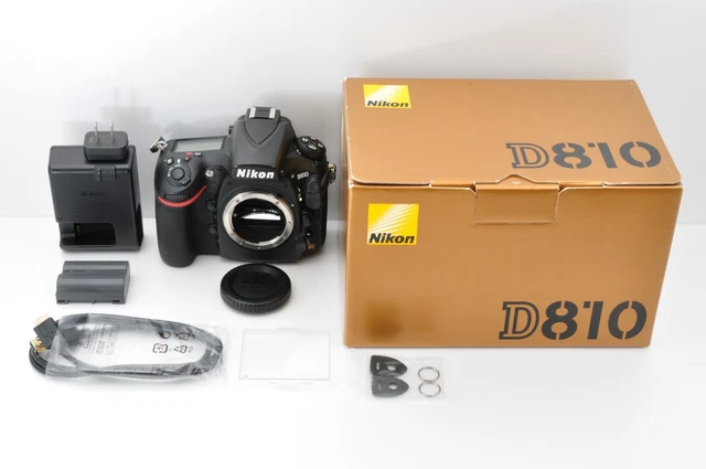[Near Mint in box SC:30300(15%)] Nikon D810 36.3MP DSLR FX Body from Japan #1982 2