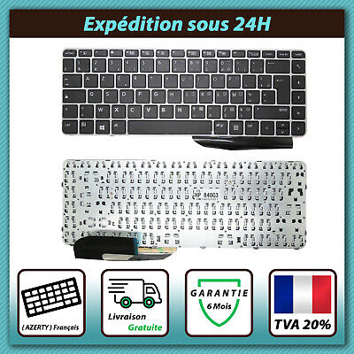 Clavier Français AZERTY pour HP Compaq ELITEBOOK 8530P 90.4V807.S0F 