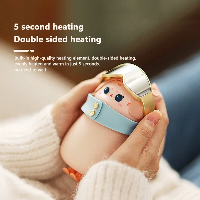 CARTOON HAND WARMER Portable Small USB Rechargeable Hand Warmer