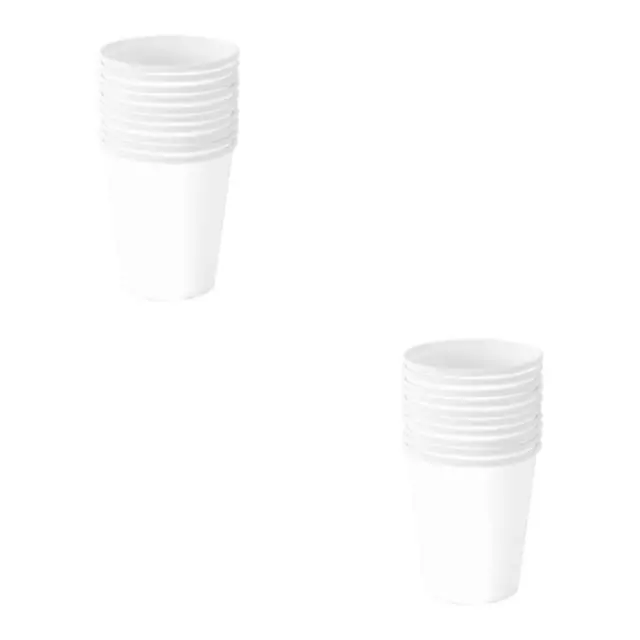 1/2/3 50piece Disposable Cups For Non-toxic Scratch-proof Craftsmanship Vibrant