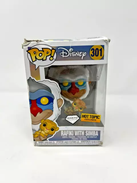 Funko POP! Disney: The Lion King - Rafiki with Simba #301 Vinyl Figure