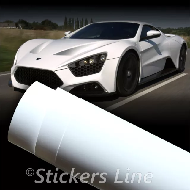 Pellicola adesiva BIANCO LUCIDO car wrapping tuning auto moto ANTIGRAFFIO