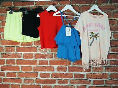 Girls Bundle Aged 11-12 Years Next H&M Zara Etc Top T-Shirt Shorts Denim 152Cm