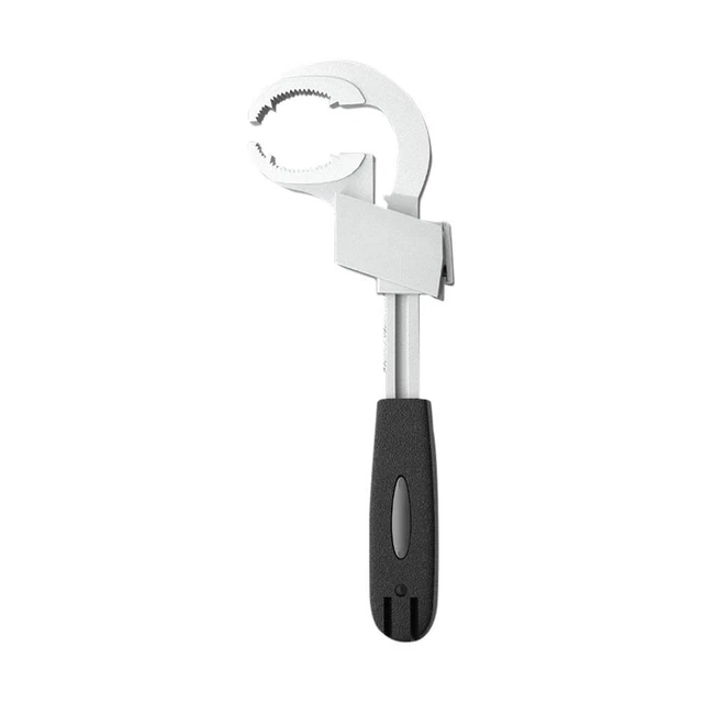 Adjustable Wrench Aluminum Alloy Arc Toothed Wrench Non-Slip Faucet Repair Tools