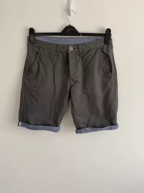 PRIMARK CEDAR WOOD State Mens Chino Linen Stone Shorts Size 32 2.20 PicClick UK
