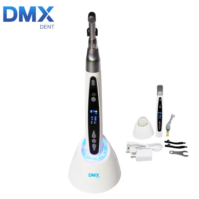 DMXDENT Dental Cordless  Endo Motor 16:1 LED Root Canal Endodontic​ Treatment