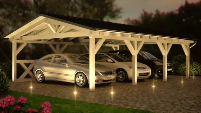 NEU Premium Carport 6.00 x 9.00 mit 33% Onlinerabatt Carports ab Werk