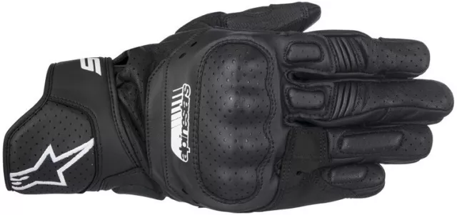 Alpinestars SP5 Gr. 2XL Motorradhandschuhe Sommer Perforiert luftig schwarz