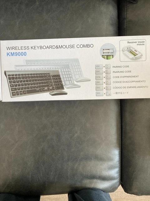 Topmate KM9000 Wireless keyboard & mouse combo - This is the not the match
