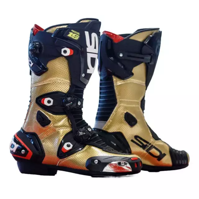 Sidi MAG-1 Air Bautista Limited Edition Racing Boots Gold Black - Kostenloser...