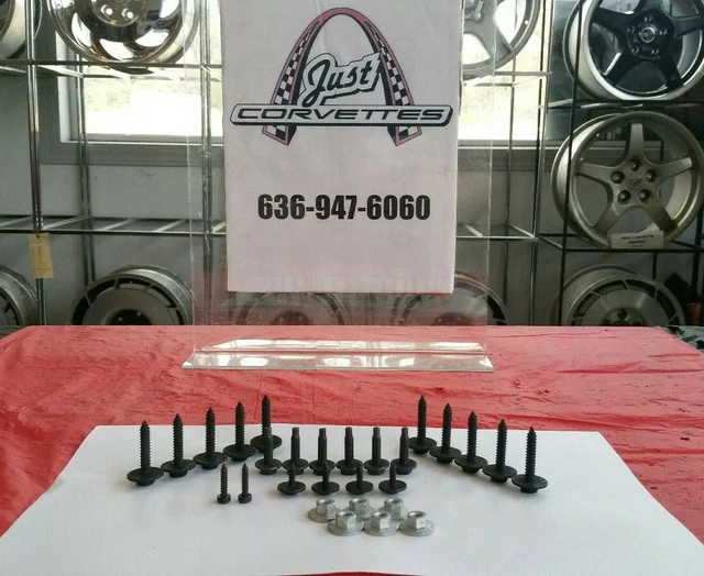 19911996 (C4) CORVETTE Front Spoiler/Air Dam Mounting Hardware Kit 21
