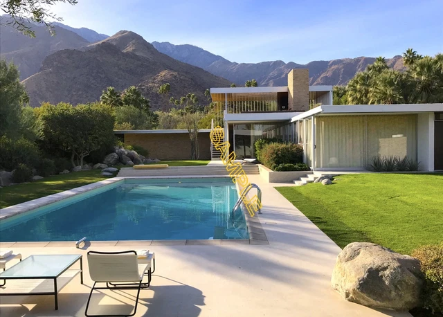 Julius Shulman-Kaufmann House-Palm Springs-Richard Neutra, 1947-Photo