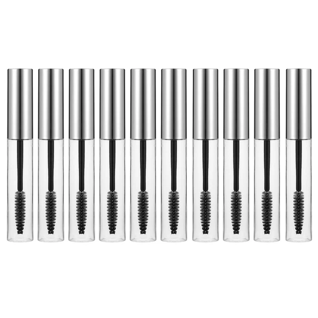 10 pz contenitori cosmetici ricaricabili mascara tubo vuoto ciglia finte