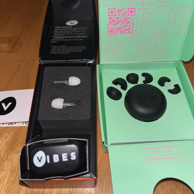 VIBES HIGH FIDELITY Earplugs Ear Plugs, Case, And Loop Experience Ear