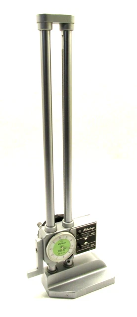MITUTOYO 12" DIAL HEIGHT GAGE w/ DIGITAL COUNTER - .001" - #192-116 MITUTOYO 12" DIAL HEIGHT GAGE w/ DIGITAL COUNTER - .001" - #192-116