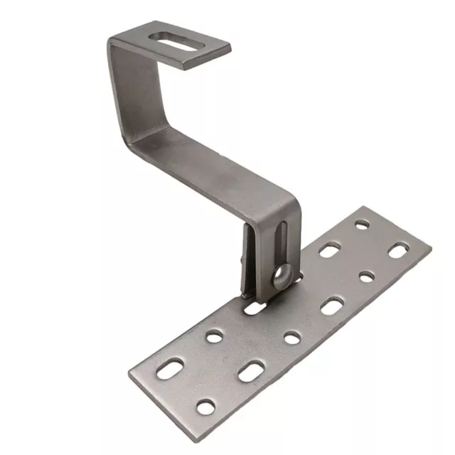 Durable Roof Hooks in 304 Stainless Steel for Universal PV Solar Mounting