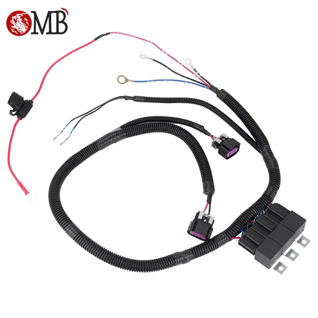 DUAL ELECTRIC FAN Upgrade Wire Harness For 992006 Silverado Sierra