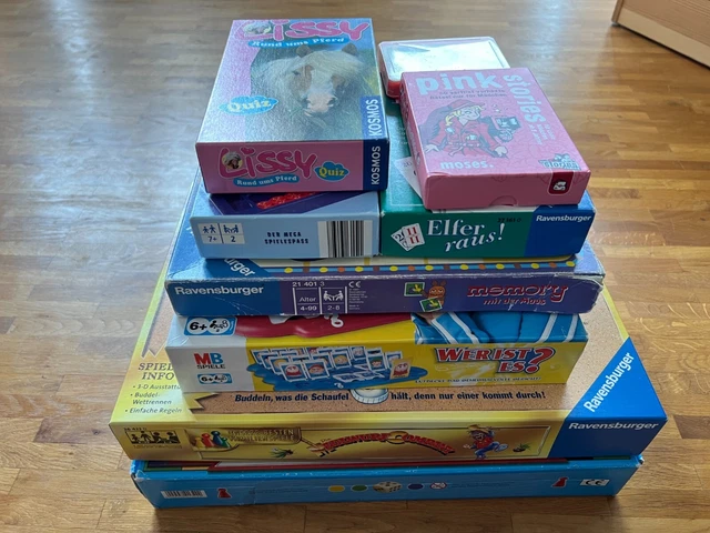 Brettspiele Spiele Paket Konvolut Gesellschaftsspiele Bundle