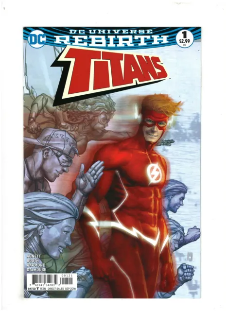 Titans #1 NM- 9.2 DC Rebirth 2016 Wally West & Nightwing Choi Variant