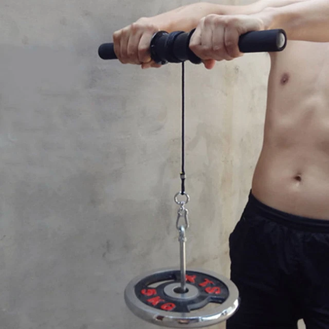 WRIST EXERCISER ARM Strength Trainer Home Gym Equipment Fitness Tool £