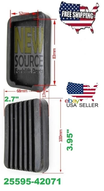 25595-42071 Forklift Pedal Pad For Tcm Various Models