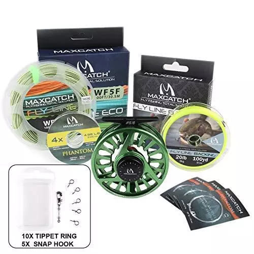 Maxcatch Avid Pro Light Weight Aluminum Fly Fishing Reel Extremely